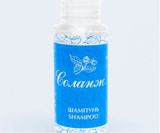 Шампунь 30 мл в пл. бут. "Соланж"